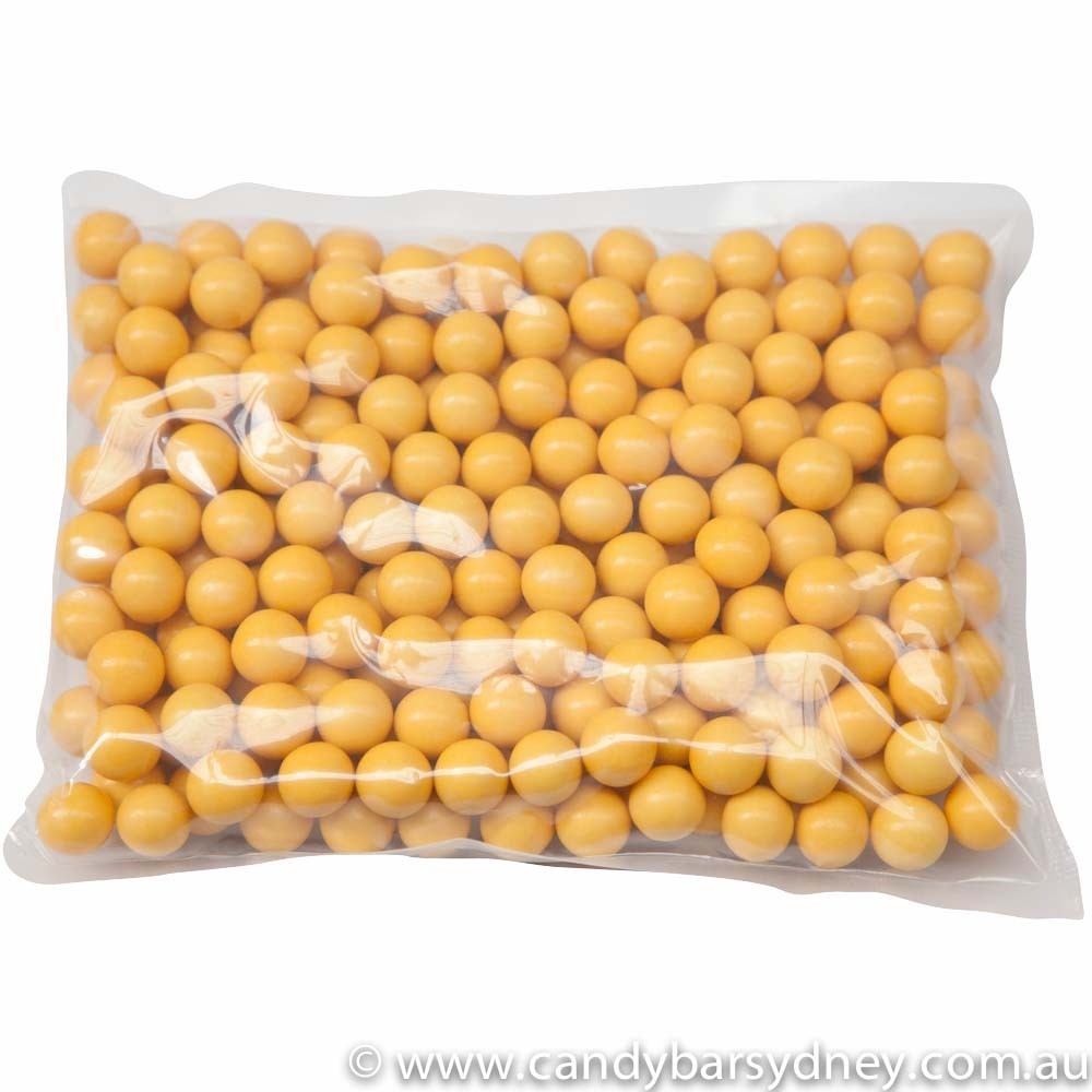 Yellow Chocolate Balls 500g 10kg Candy Bar Sydney